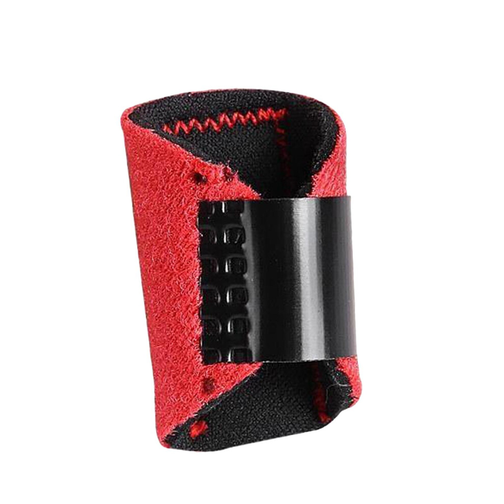 Red Adjustable Finger Splint Trigger Corrector Brace Support Protector