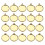 20pcs 10/12/14/16mm Brass Round Blank Cabochon Base Setting Trays 14mm 1
