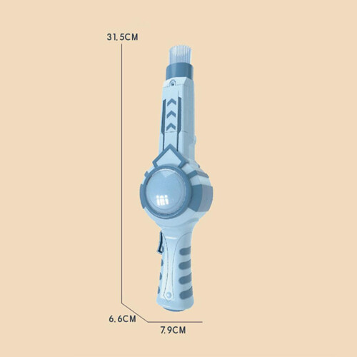Elastic Smog Bubble Macker Electric Bubble Wand Toy Blue Rechargeable 1