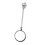 Smoking Cigarette Finger Ring Smoker Cigarette Hand Holder S Silver 3