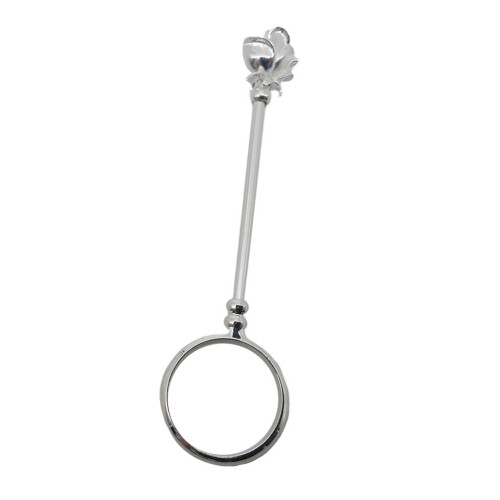 Smoking Cigarette Finger Ring Smoker Cigarette Hand Holder S Silver 2