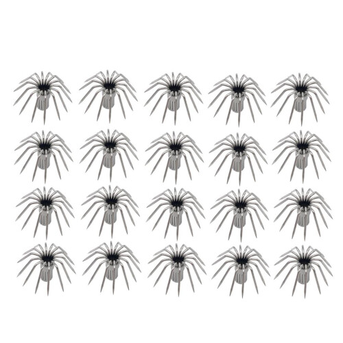 20pcs 12points 14points Shrimp Nickel Squid Hooks F