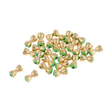 25Pcs Fly Tying Beads Brass Dumbbell Bead Eyes Fly Tying Materials 5.5