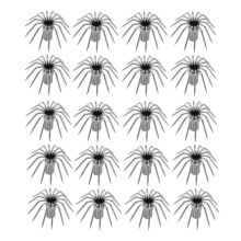 20pcs 12points 14points Shrimp Nickel Squid Hooks B