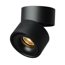 Aluminum Ceiling Spotlights Track Adjustable Rail Shops Black Warm Lig