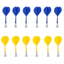 12 Pieces Magnetic Darts Safety Plastic Replacement Darts Indoor Game