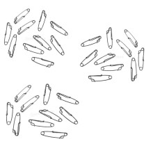 30pcs Stainless Steel Long Line Longline Clip for Fishing Snapper or S