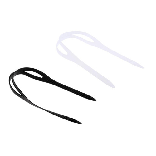 Universal Swimming Goggles Head Strap Replacement Accessories 49cm Bla