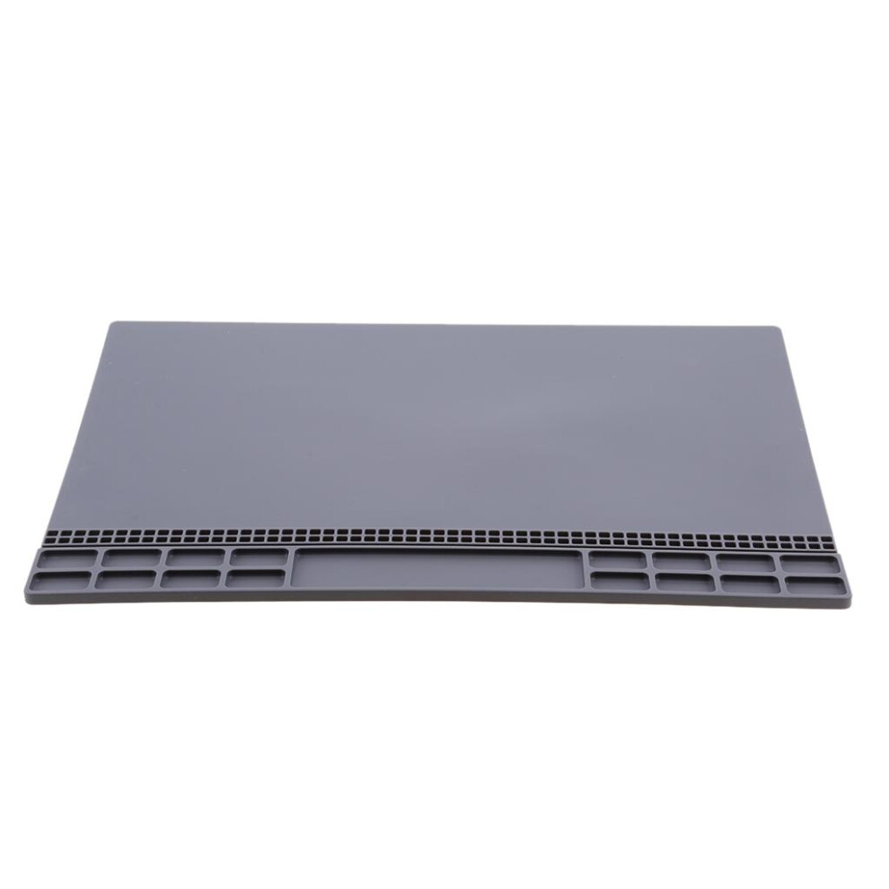 Cellphone Repair Mat Insulation Silicone Pad Maintenance Platform Grey 6902696607300