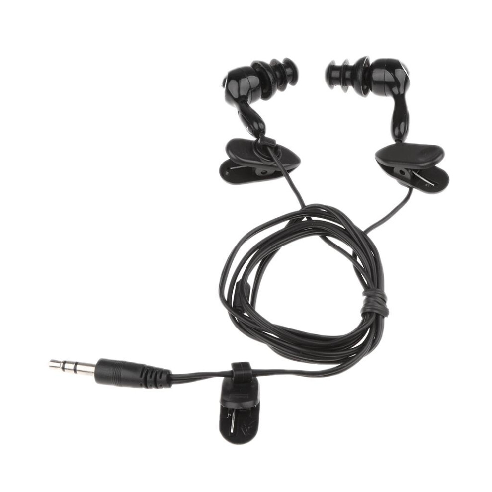 3.5Mm Waterproof Earphone Headphone Stereo Swimming For Mp3 Radio Ipod 6902696640833