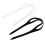 Universal Swimming Goggles Head Strap Replacement Accessories 49cm Bla 2