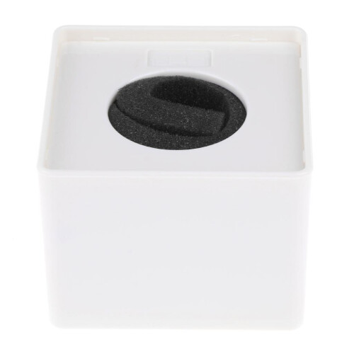 Square Mic Microphone Mark Station Log Interview Meeting Speech White 1