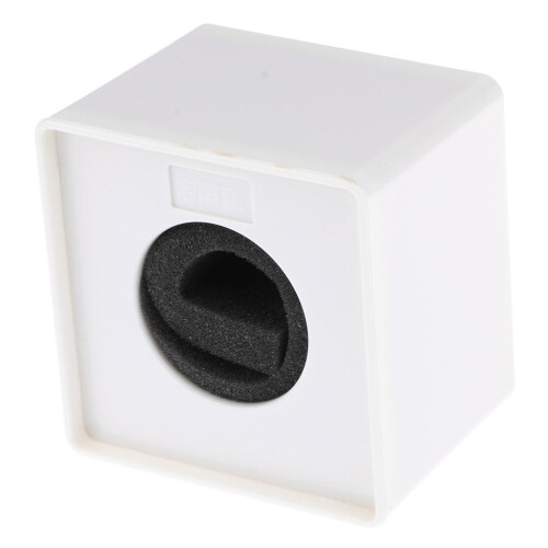 Square Mic Microphone Mark Station Log Interview Meeting Speech White 2
