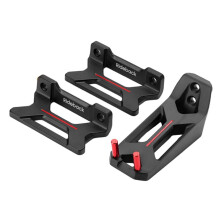 Bicycle Pedal Tire Wall Mount Storage Hanger Stand Rack Mount 3PCS Bl
