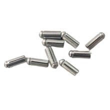 Set of 9 Pieces Anodised Aluminum Dart Flight Savers / Protectors Silv