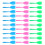 30 Pieces Multicolor Plastic Darts Shaft Flight Combo Set  Pink Blue G 3