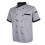 Chef Jacket Uniform Short Sleeve Hotel Kitchen Apparel Cook Coat L Gra 1