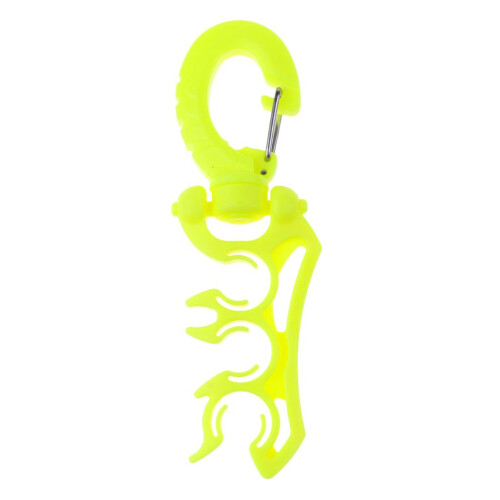 Scuba Diving Triple 3 BCD Hose Holder Retainer with Folding Snap Clip 1
