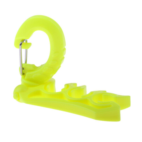 Scuba Diving Triple 3 BCD Hose Holder Retainer with Folding Snap Clip 2