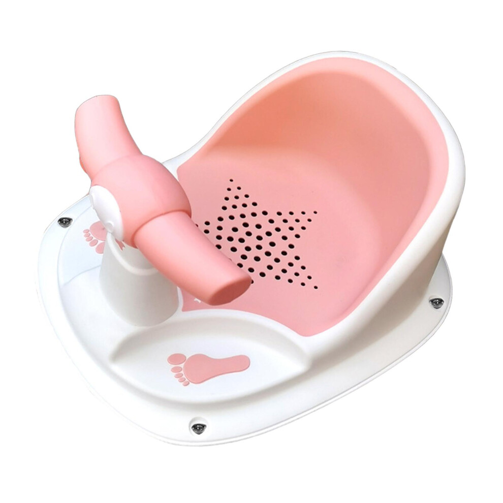 Suction Infant Bath Tub Seat Non Slip Sit up Bathing Stable for 6 Mont