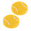 2 Pack Tennis Squash Racket Vibration Dampeners Shock Absorber Damper 2