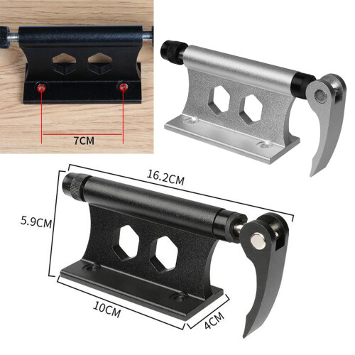 Car Pickup Bed Rack Bicycle Quick Release Fork Mounts Carrier Holder L 1