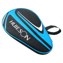Table Tennis Paddle Case Storage Bag for Adults Waterproof Cover Blue