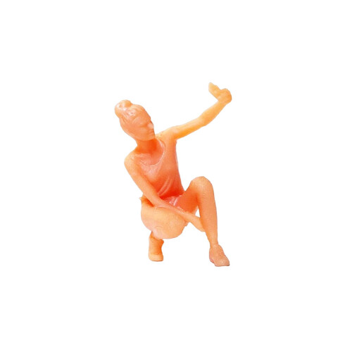 1/64 Figurines Realistic Figures Ornament for Miniature Scene Decor St