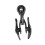 Thigh Exerciser with Counter Trainer Exercise Equipment Device Gym Bla 2
