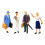 Hand Painted Resin Figures Scene Architecture Model Miniature Building 1