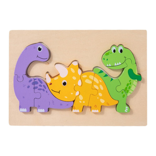 Jigsaw 3D Puzzle Brain Game Learning Toys for Hand-Eye Coordination Ag
