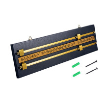 Shuffleboard Scoreboard Snooker Billiard Score Board Accessories Black