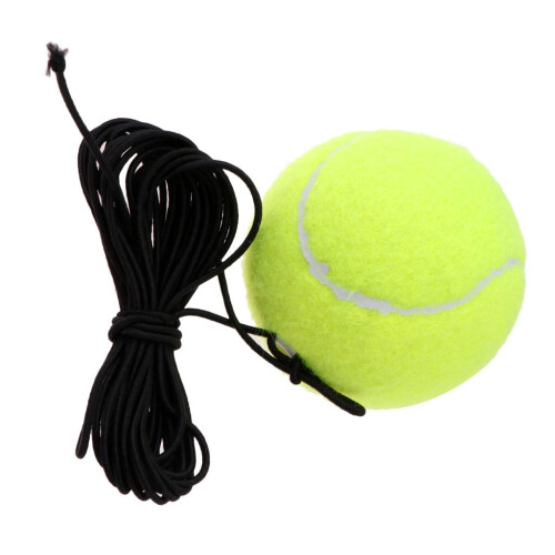 Tennis Ball w/ String Replacement Tennis Rebound Practice Trainer Ball