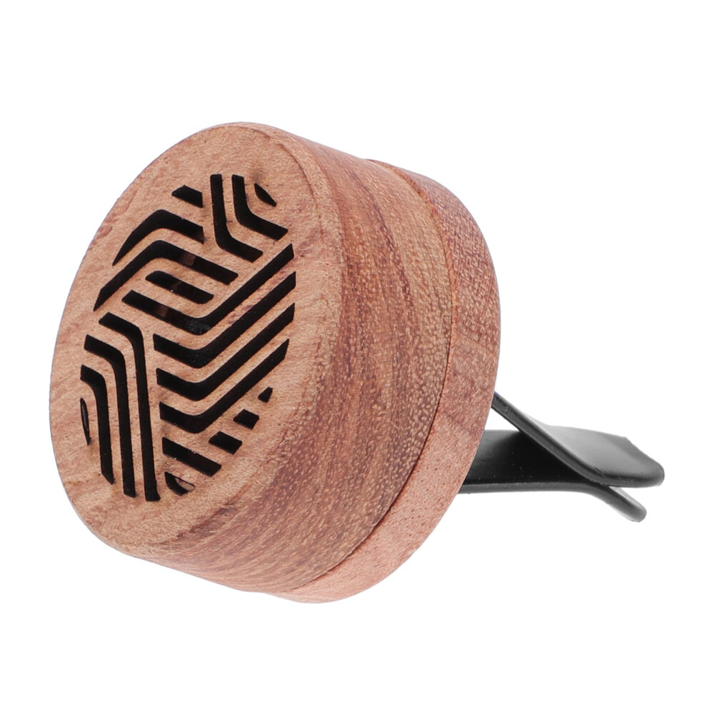Wooden Car Essential Oil Diffuser Clip Stylish Compact Car Air Freshener For Vent Use 9455672733731