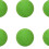 10 Pieces EVA Foam Golf Swing Exercises Practice Training Balls Green 2