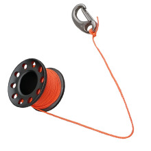 10m Alloy Cave Scuba Tech Diving Finger Spool Dive Guide Line Reel Gra