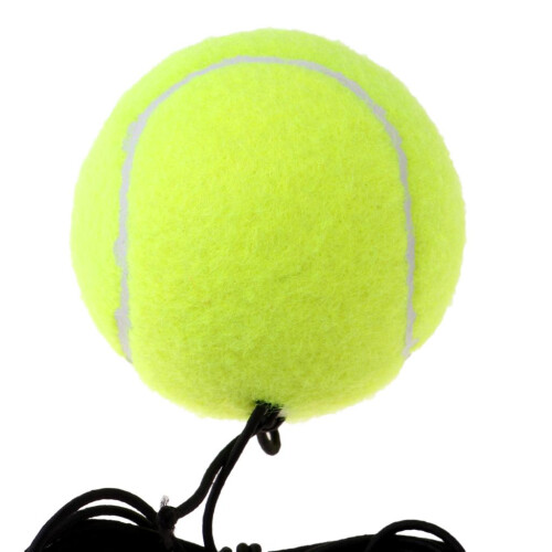 Tennis Ball w/ String Replacement Tennis Rebound Practice Trainer Ball 2