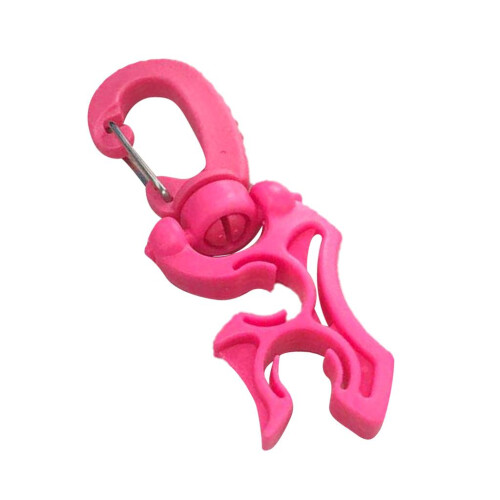 Scuba Diving Diver Double 2 BCD Hose Holder Retainer with Folding Snap