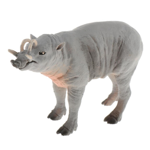 Simulation Animals Model Figure Kids Educational Toy Decor Babirusa