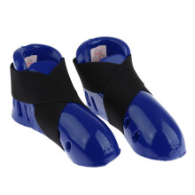Adult Taekwondo Foot Guard Karate Sparring Foot Gear Sparring Shoes Bl