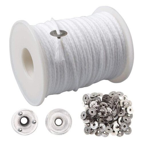 Candle Making Tool Kit Craft Tools With Cotton Core Candle Wicks 18 sh