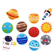 Felt Sewing Kit DIY Crafts Educational Sewing Art Craft Universe Starr