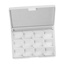 Paint Palette Holder Tray Half Pans Set for Acrylic Oil Watercolor 12