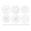 Soap Mold Tools Steel Rod Pull Through Shapers for Chocolate Biscuit P 1