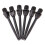 6 Pieces Darts Steel Tip Replacement Points Standard 2BA Thread Black 3