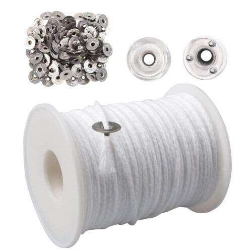 Candle Making Tool Kit Craft Tools With Cotton Core Candle Wicks 18 sh 1