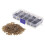 142 Pieces Assorted Size Plastic Safety Eyes with Washers for Dolls Ma 1