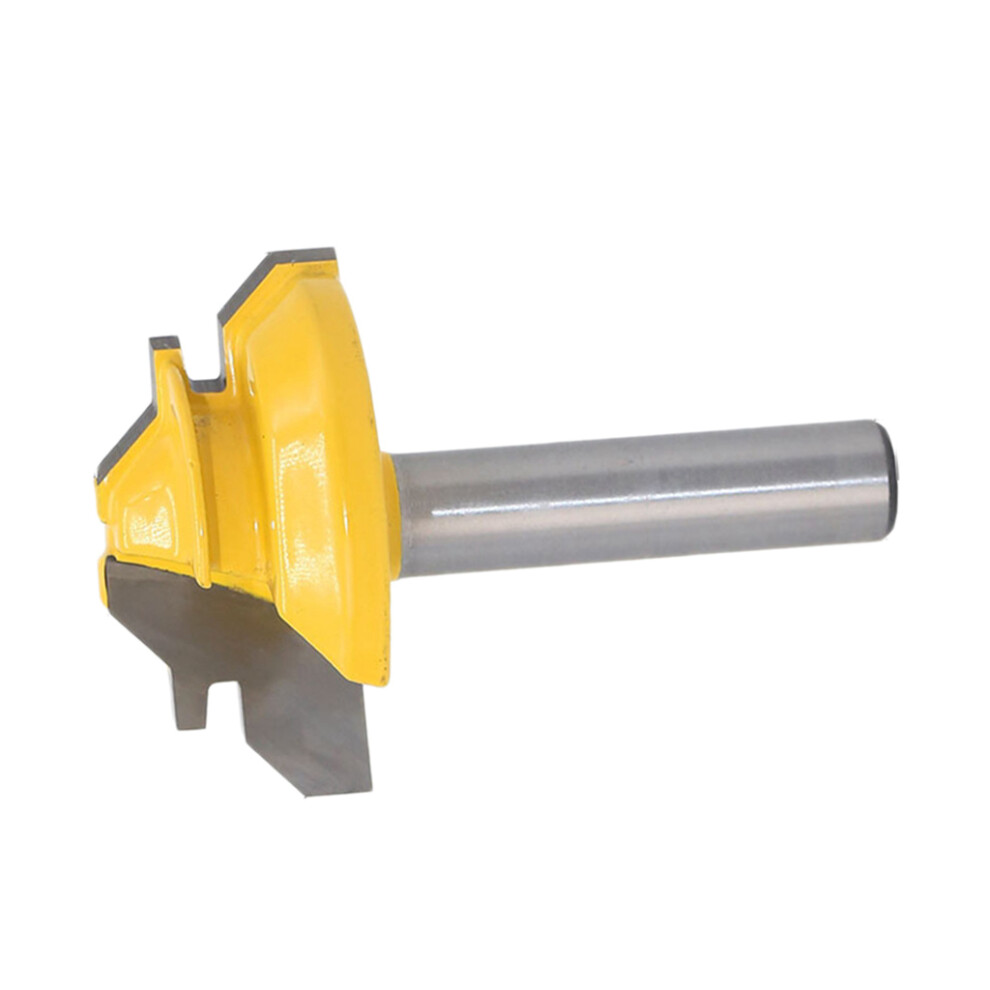 8Mm Shank 45 Degree Lock Miter Router Bit Tenon Cutter Woodworking Too 6902696530646