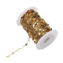 Star Link Chains Stainless Steel for Jewelry Making Component DIY Craf
