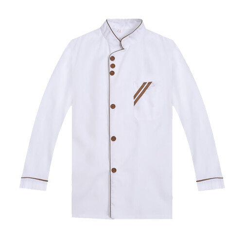 Kitchen Chef Clothing Jacket Coat Restaurant Cook Uniform Long Sleeves